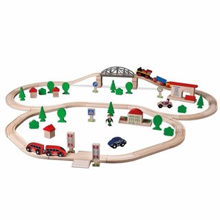 Houten speelgoed trein