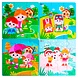 Classic World Classic World Houten Puzzel Seizoenen, 4in1 Classic World Classic World Houten Puzzel Seizoenen, 4in1