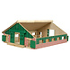 Kids Globe Kids Globe Loopstal Hout Klein 1:87 Kids Globe Kids Globe Loopstal Hout Klein 1:87