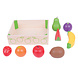 Bigjigs Houten Kistje met Fruit Bigjigs Houten Kistje met Fruit
