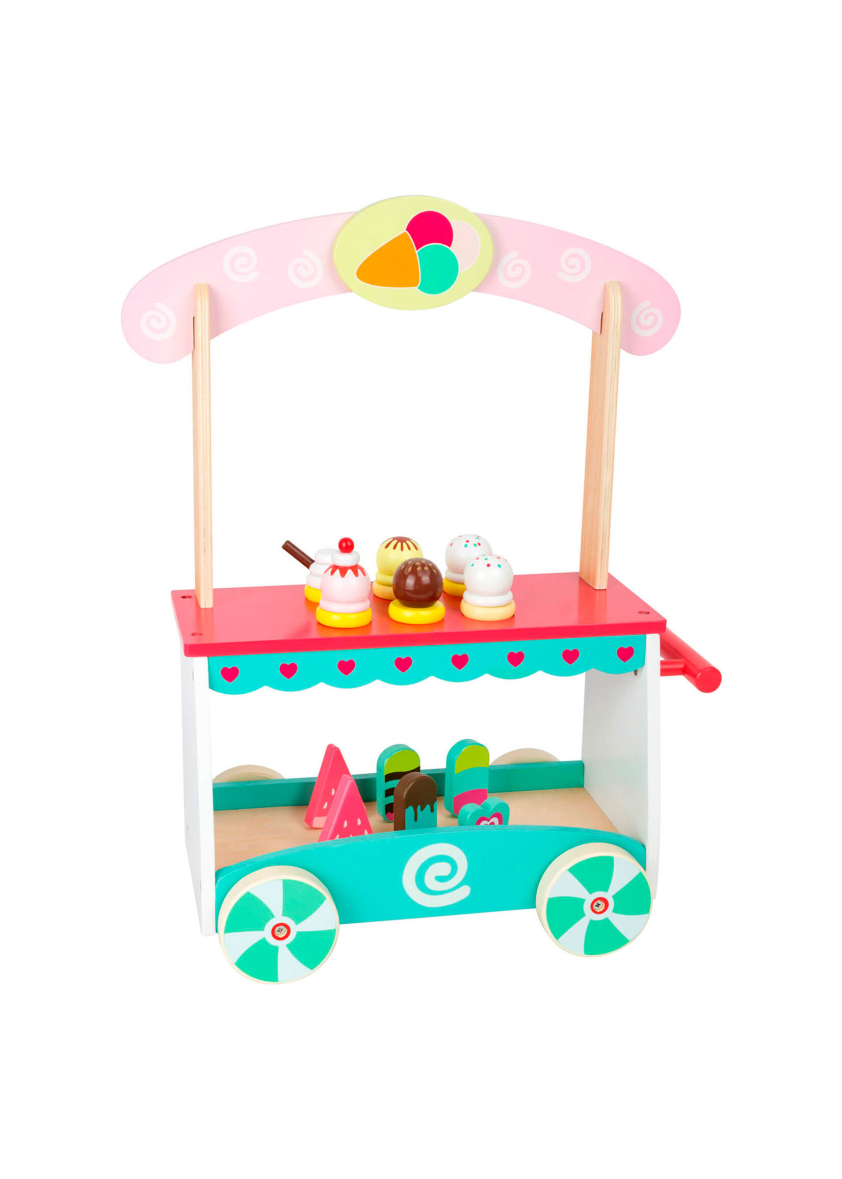 Thimbletoys Houten IJscokar met Accessoires