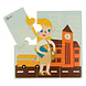 Classic World Classic World Houten Puzzel Beroepen, 4in1 Classic World Classic World Houten Puzzel Beroepen, 4in1