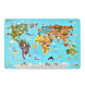 Classic World Classic World Houten Legpuzzel Wereldkaart, 48st. Classic World Classic World Houten Legpuzzel Wereldkaart, 48st.