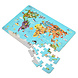 Classic World Classic World Houten Legpuzzel Wereldkaart, 48st. Classic World Classic World Houten Legpuzzel Wereldkaart, 48st.