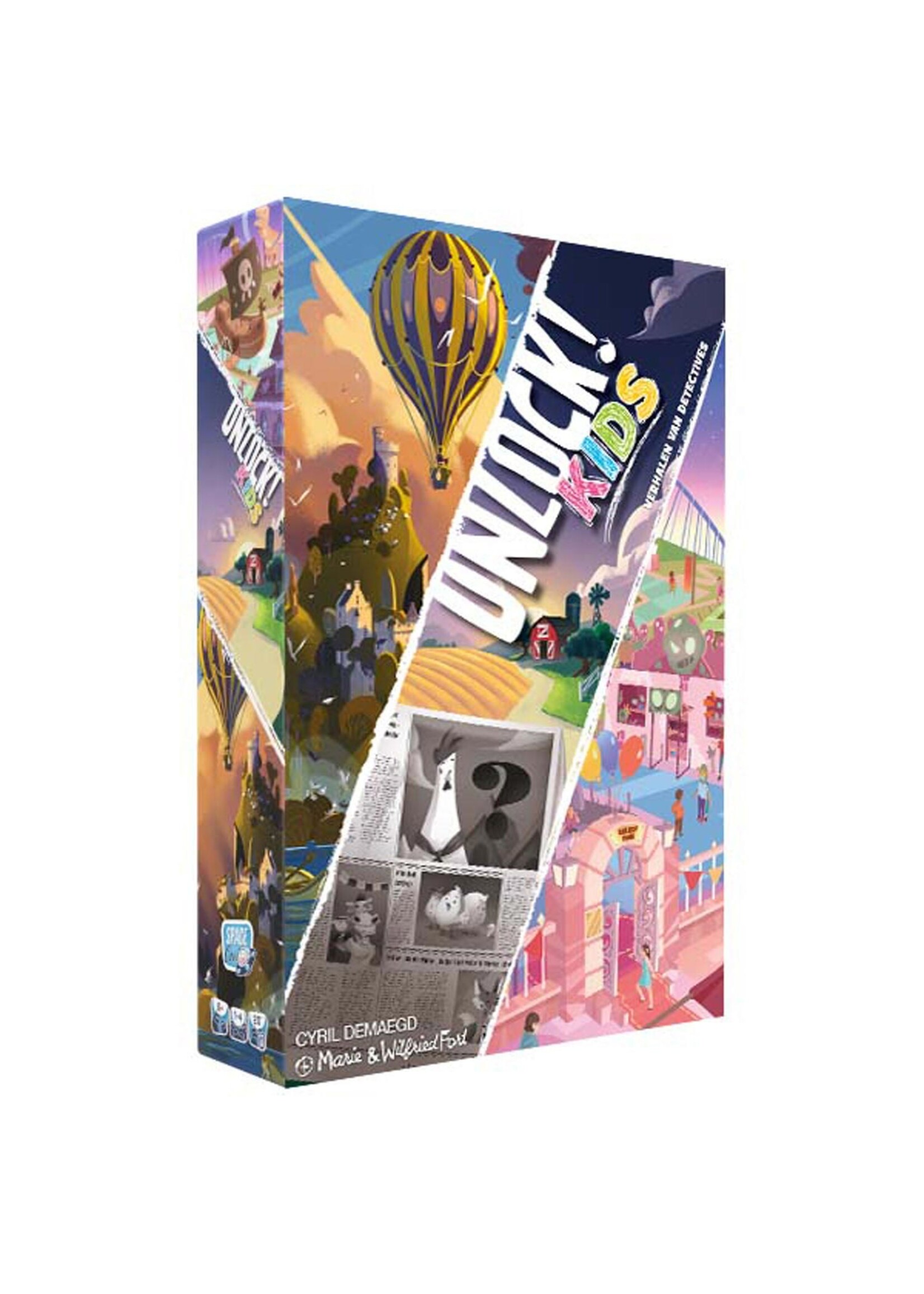 Asmodee Unlock! Kids Avonturen van Detectives