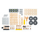 Small Foot Houten Constructieset Miniwob, 67dlg. Small Foot Houten Constructieset Miniwob, 67dlg.