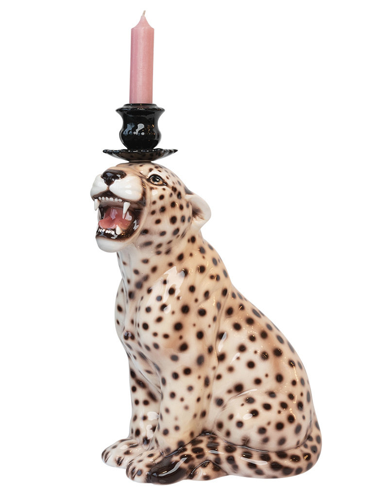 Candle Holder  - Cheetah