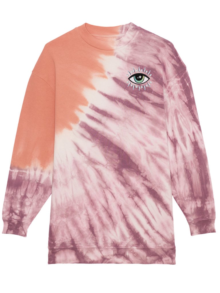 Godly the Label Tie Dye Sweater Eye Candy - Crystal