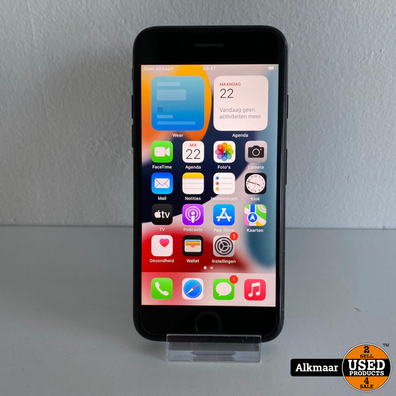 Uil bestrating ui Apple iPhone 7 32GB zwart | Gebruikt - Used Products Alkmaar