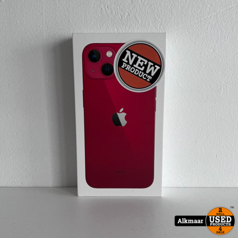 Apple IPhone 13 512GB RED | Nieuw in seal!