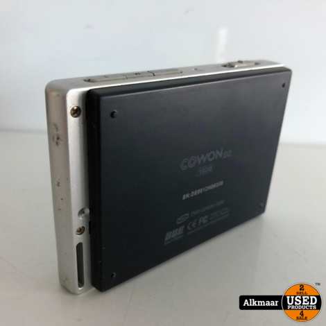 Cowon D2 MP4 speler 16GB | touchscreen | Nette staat