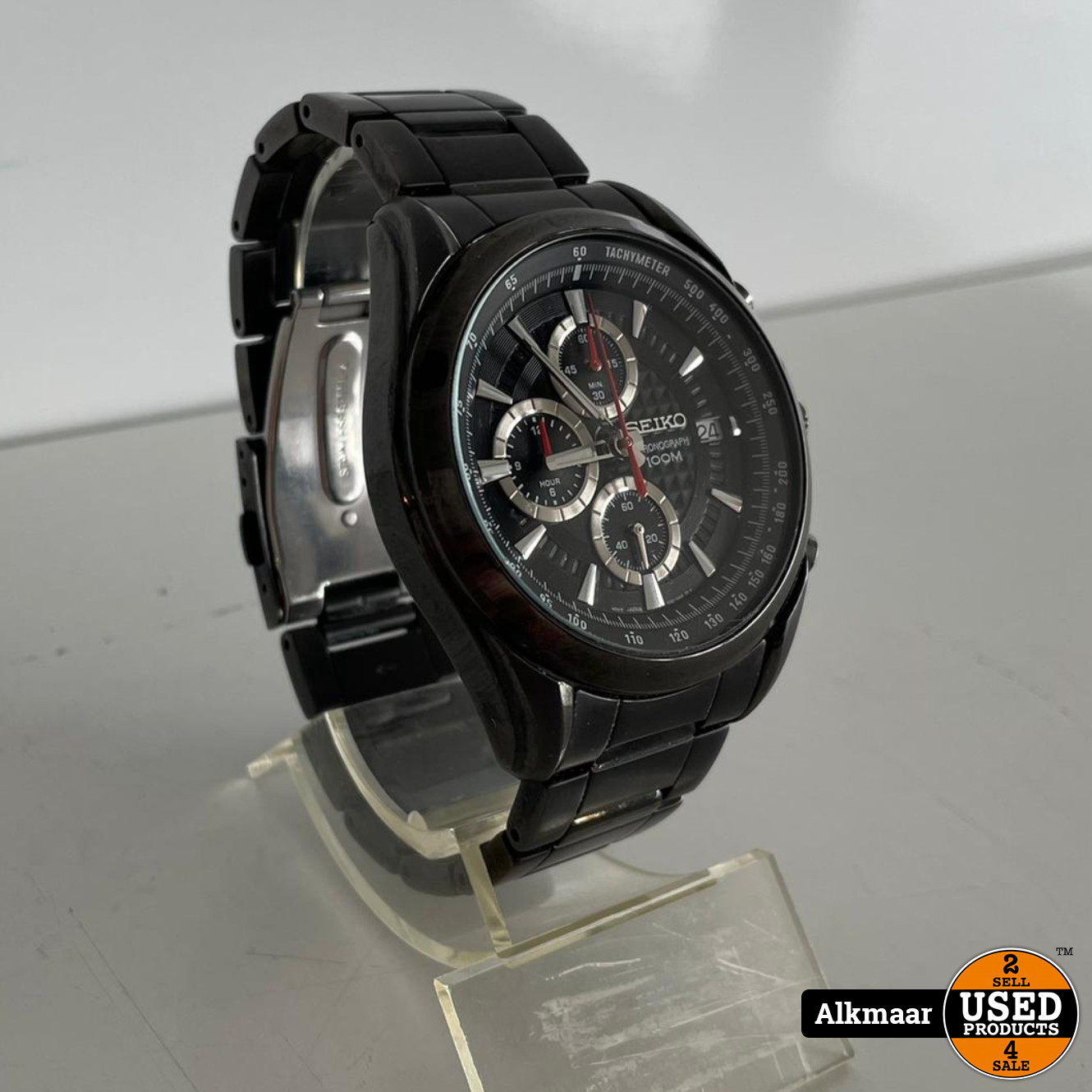 Seiko Chronograph 100M herenhorloge | Nette staat - Used Products Alkmaar