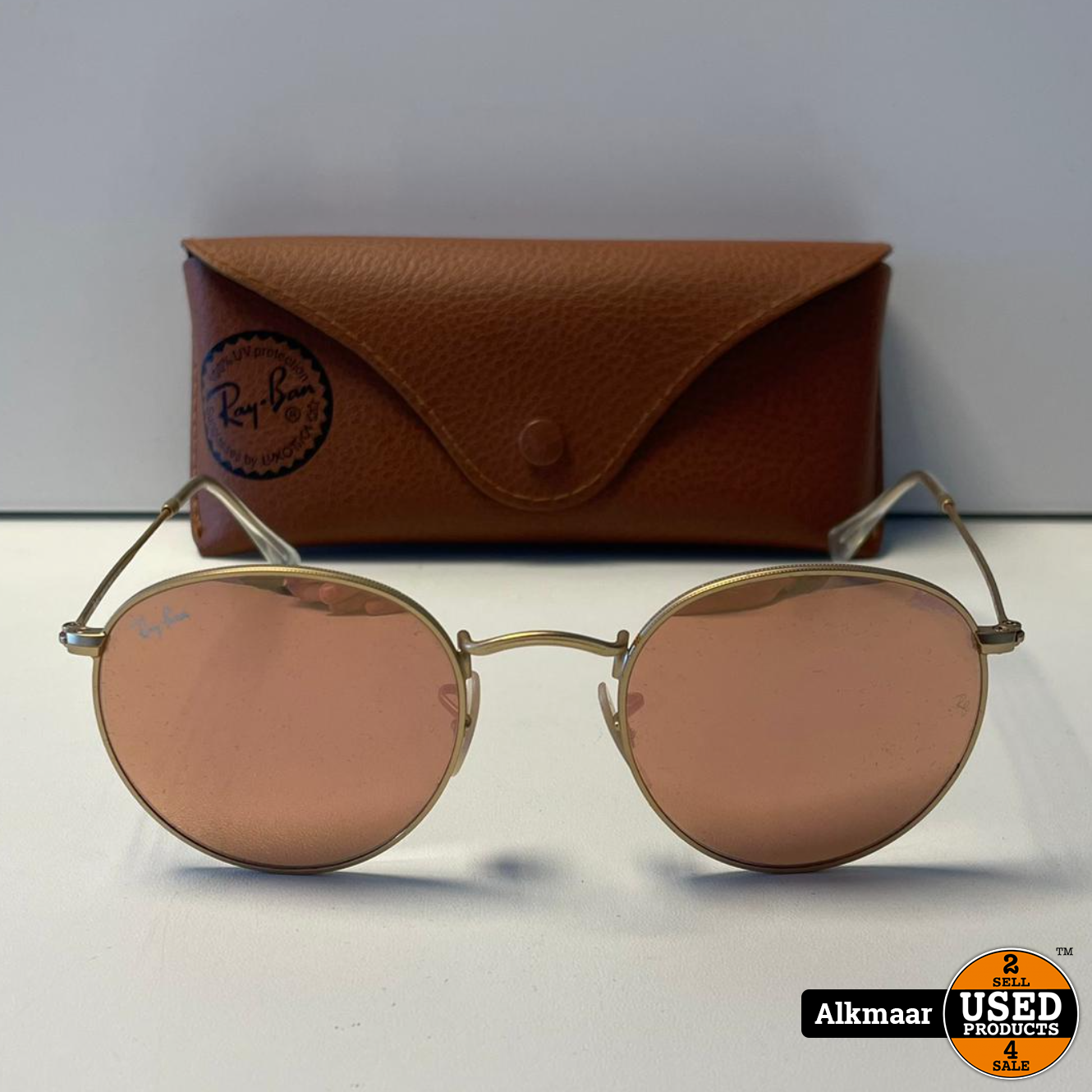 Draaien Superioriteit Frons Rayban Ray-Ban RB3447 Round Metal | In nette staat - Used Products Alkmaar