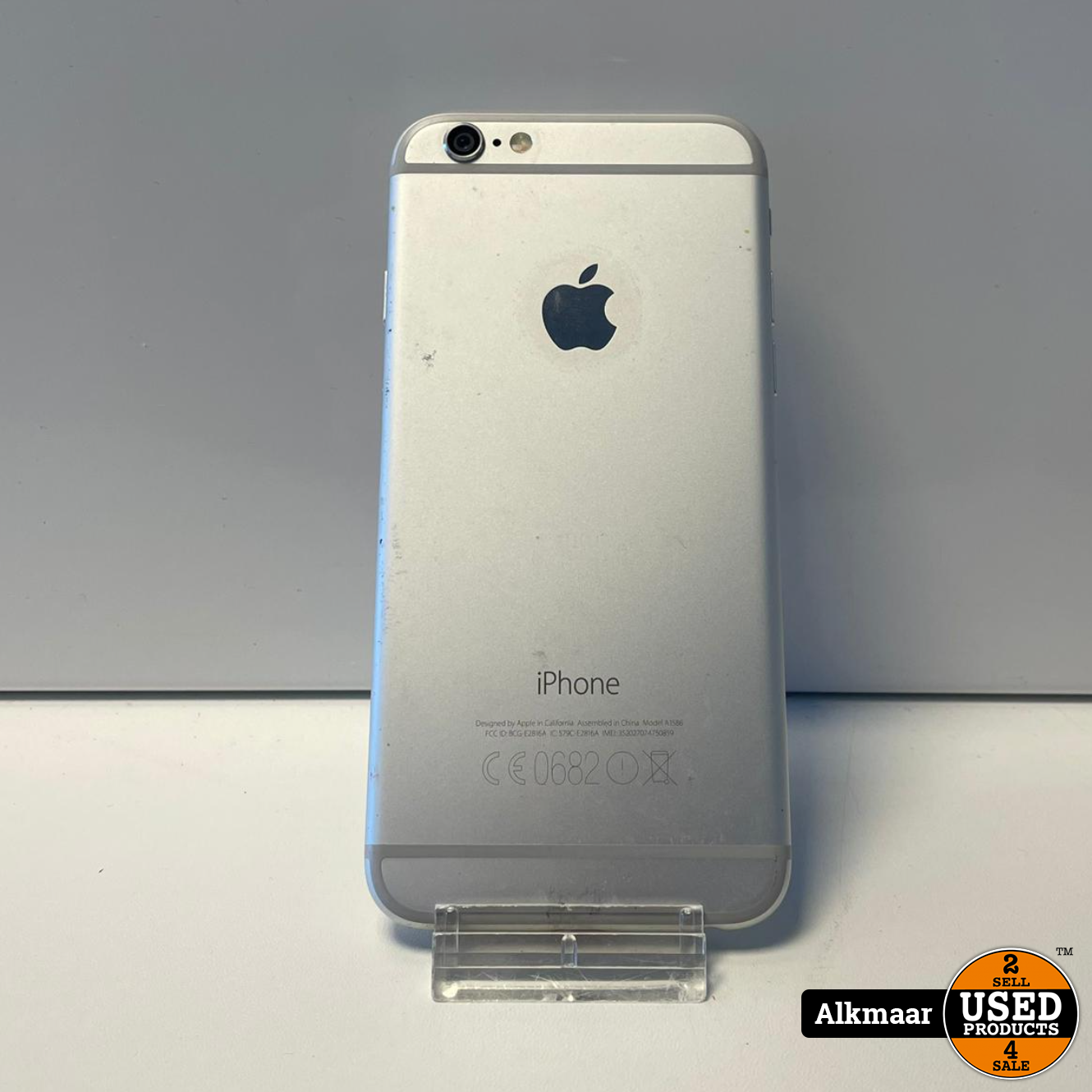 Luchtpost lengte Knorrig Apple iPhone 6S 64GB Zilver | 85% | Nette staat - Used Products Alkmaar