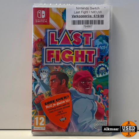 Nintendo Switch Game | Last Fight | NIEUW