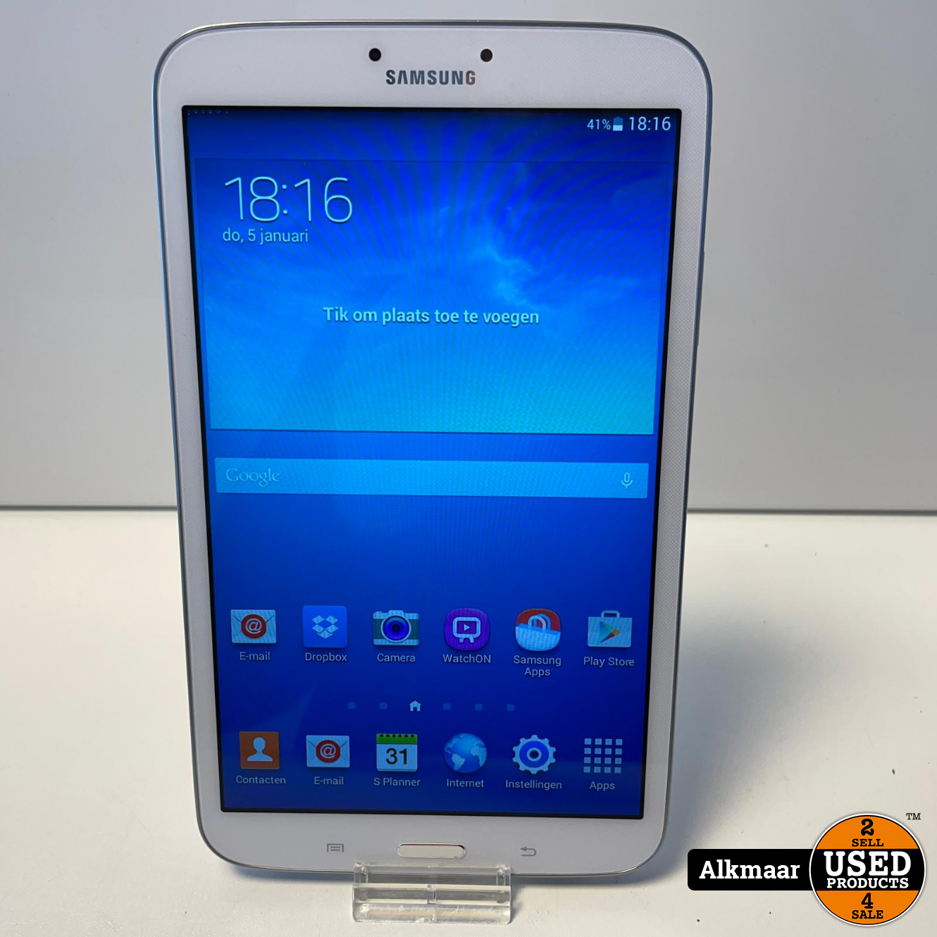 Complex Erfgenaam Overlappen Samsung Galaxy Tab 3 16GB 8.0 inch wit - Used Products Alkmaar