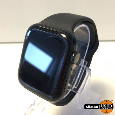 Apple Watch Series 7 45MM Zwart | Gebruikt