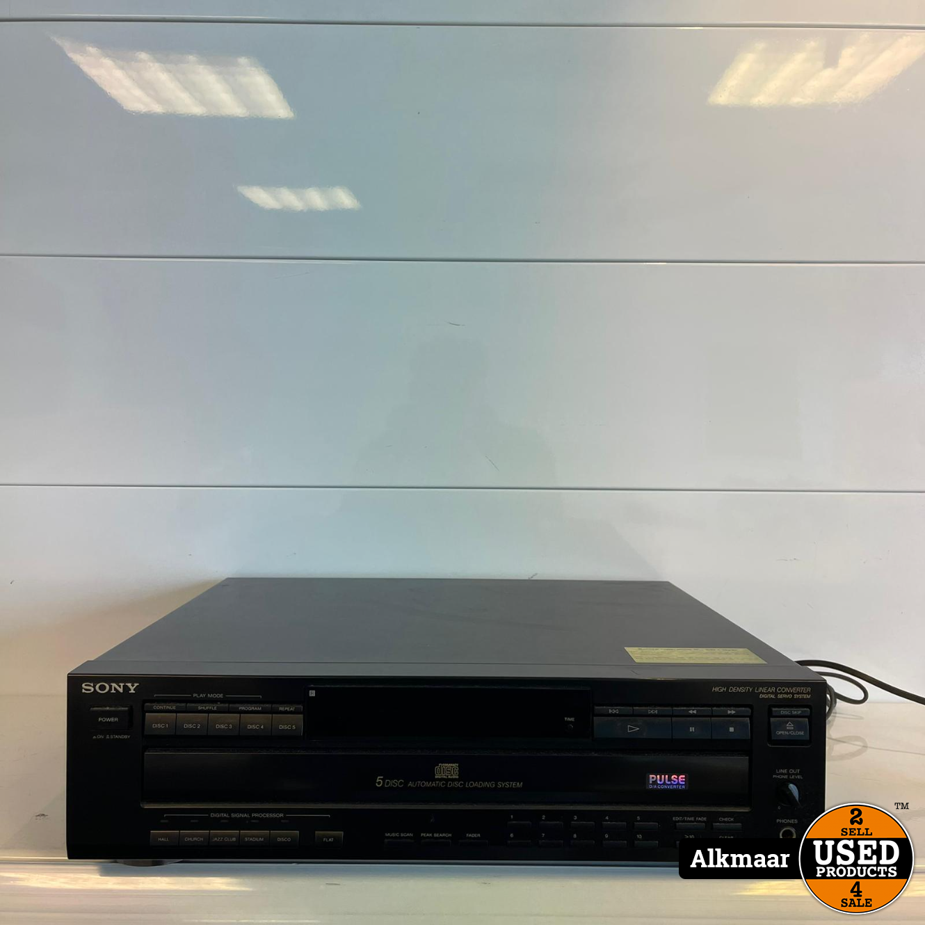 voordat balkon Knooppunt Sony CDP-C525 Cd speler | Met wisselaar - Used Products Alkmaar