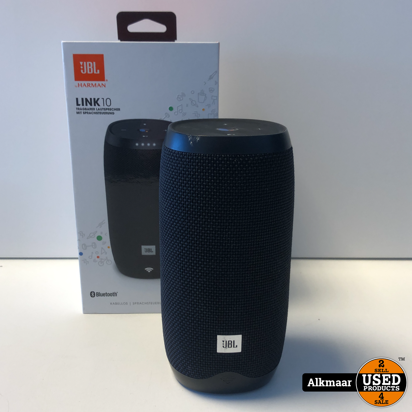 JBL Link 10 Zwart Bluetooth Speaker | Used Products Alkmaar