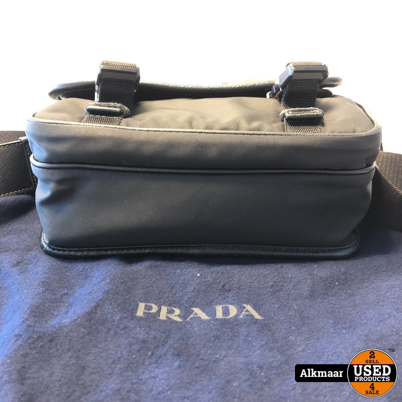 ≥ Prada Re-Nylon Messenger Bag Men + bon