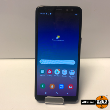 Samsung Galaxy A8 2018 32GB Zwart | Nette staat!