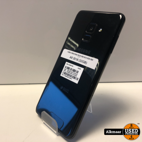 Samsung Galaxy A8 2018 32GB Zwart | Nette staat!