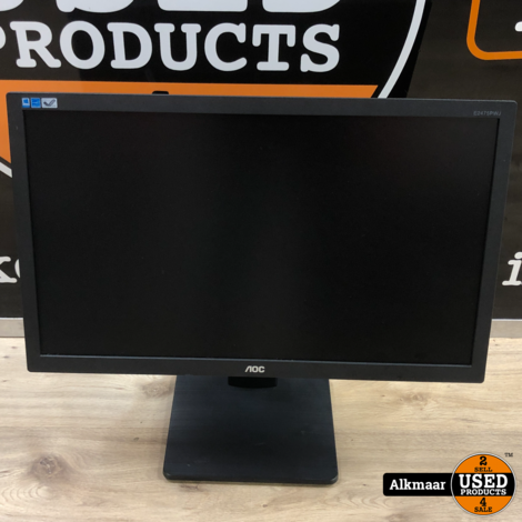 AOC E2475PWJ Monitor Zwart | Nette Staat