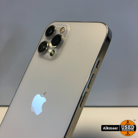 Apple iPhone 12 Pro Max 256GB Zilver | In Nette Staat
