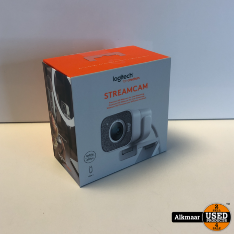 Logitech Streamcam Grijs | NIEUW in doos