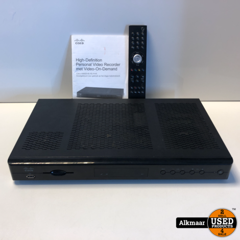 Cisco 8485DVB HD DVR + afstandsbediening | Nette staat