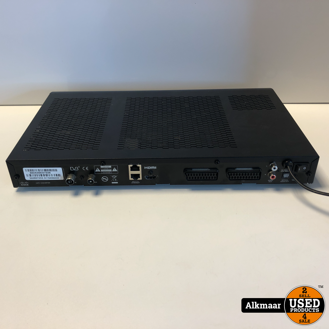 Cisco 8485DVB HD DVR + afstandsbediening Nette staat Used Products