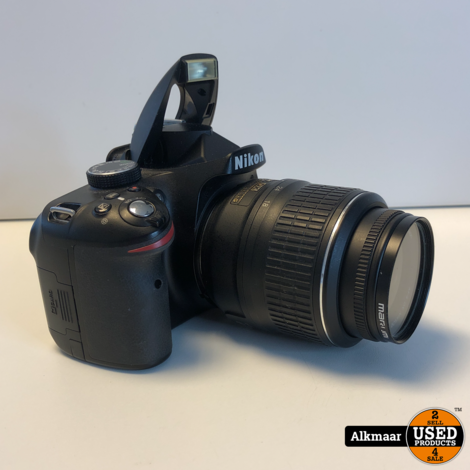 Nikon D3200 + 18-55mm VR II - Spiegelreflexcamera - Zwart