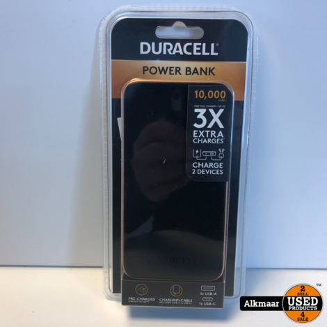 Duracell powerbank 10000mah | NIEUW in doos