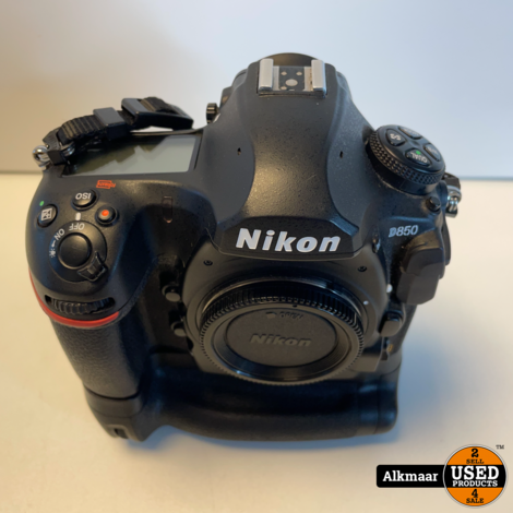 Nikon D850 Spiegelreflexcamera + Batterygrip | Body | Compleet in doos