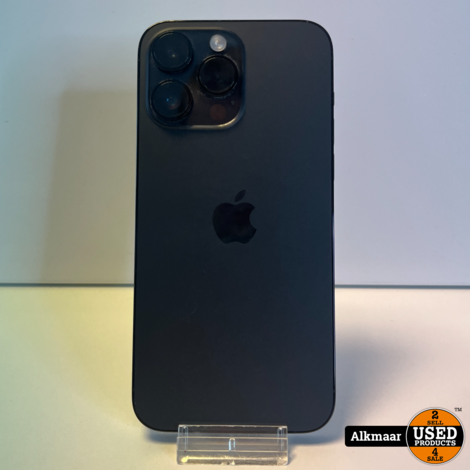 Apple iPhone 14 Pro Max 256GB Zwart | 92% | Nette staat!