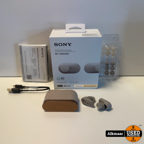 Sony WF-1000XM3 - Volledig draadloze oordopjes