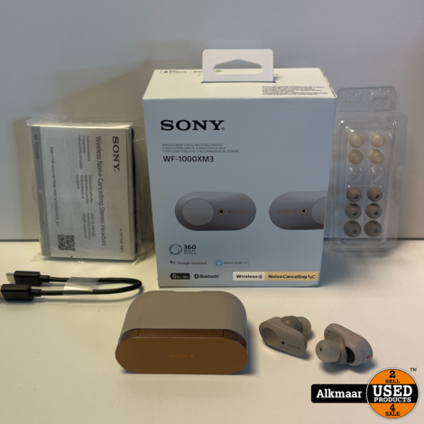 Sony WF-1000XM3 - Volledig draadloze oordopjes