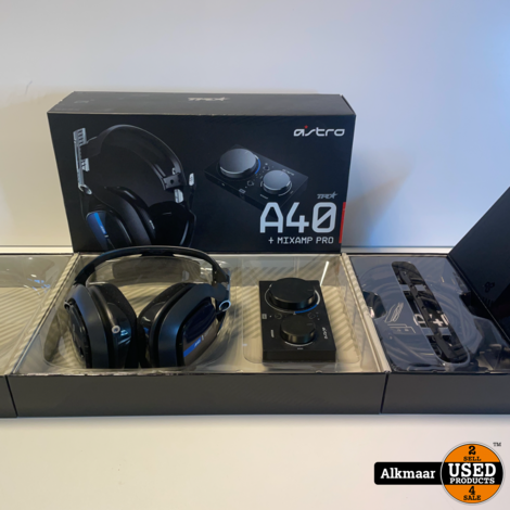 Astro A40 TR Gaming Headset + MixAmp Pro TR PS5, PS4 - Black