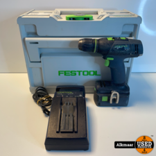 Festool Festool T18+3 18V Boorschroefmachine + oplader