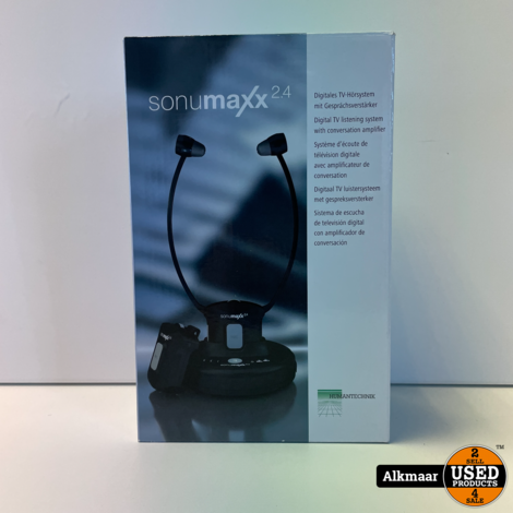 Sonumaxx 2.4 GHZ koptelefoon slechthorenden | Zo goed als nieuw