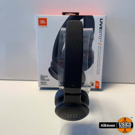 JBL Live 670NC | Noise Cancelling Koptelefoon | Zeer Nette Staat