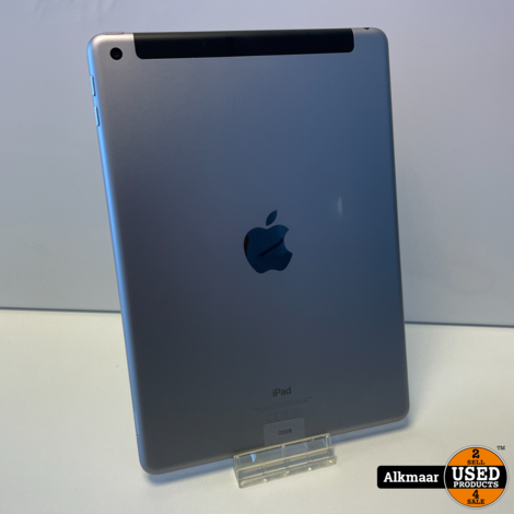 Apple iPad 6e Gen 2018 32GB Grijs Wifi Cellular | Nette staat