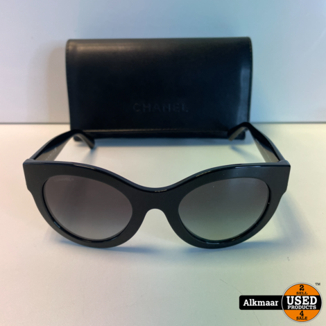 Chanel - Crystal CC Sunglasses 5420-B Black | In Nieuwstaat