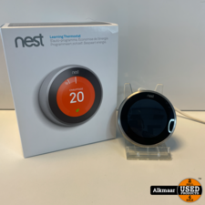 Nest Learning Thermostat | Nette staat | Compleet in doos
