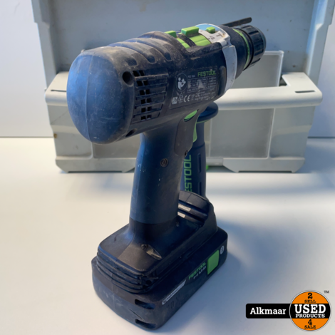 Festool PDC 18/4 Schroefboormachine + accu | In systainer