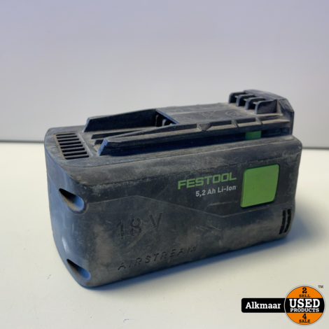 Festool Accu 18V 5,2AH | Netjes