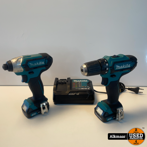 Makita DF331D + TD110D | 2 accu's en Oplader | Nette Staat