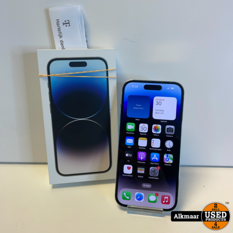 Apple iPhone 14 Pro 128GB Zilver | 92% | Nette Staat