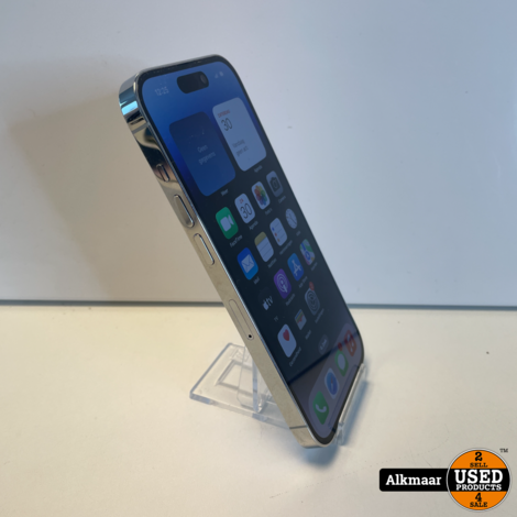 Apple iPhone 14 Pro 128GB Zilver | 92% | Nette Staat