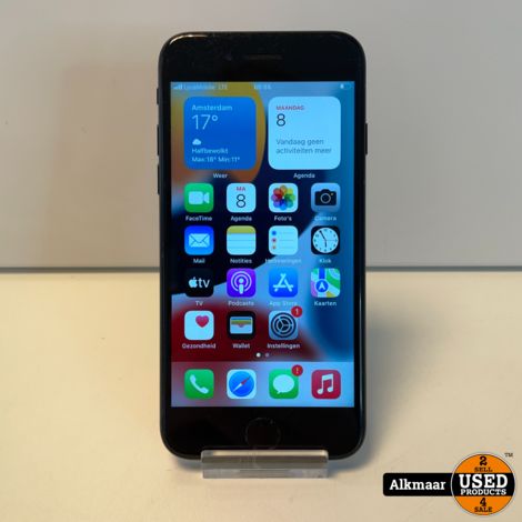 Apple iPhone 7 32GB Zwart  | NIEUWE ACCU | Gebruikt